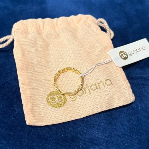 Gorjana Parker Link Ring - Size 9 - Picture 5 of 5